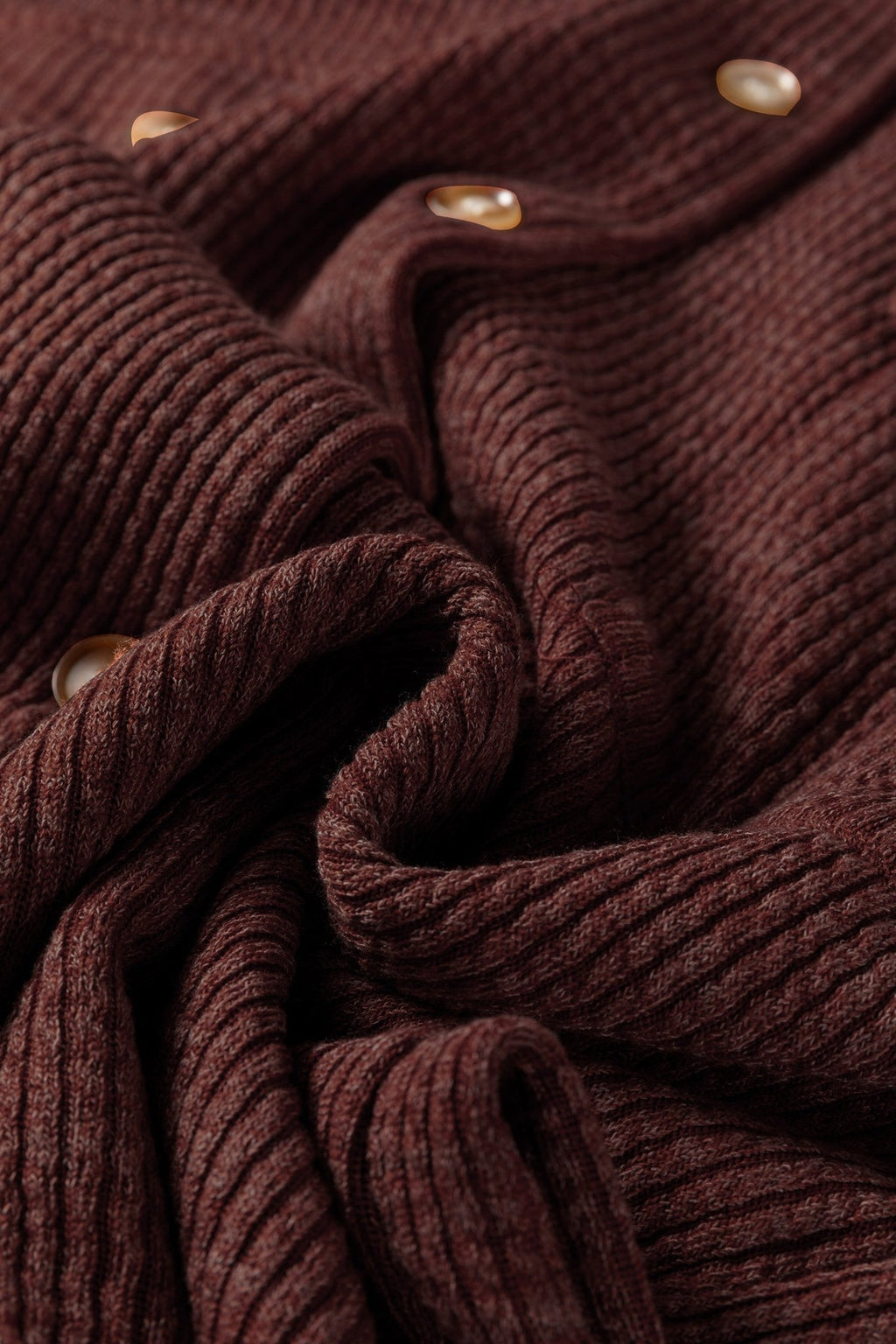 Ribbed Knit Flap Pocket Button-Up Shacket - Rooted & Reckless Co.