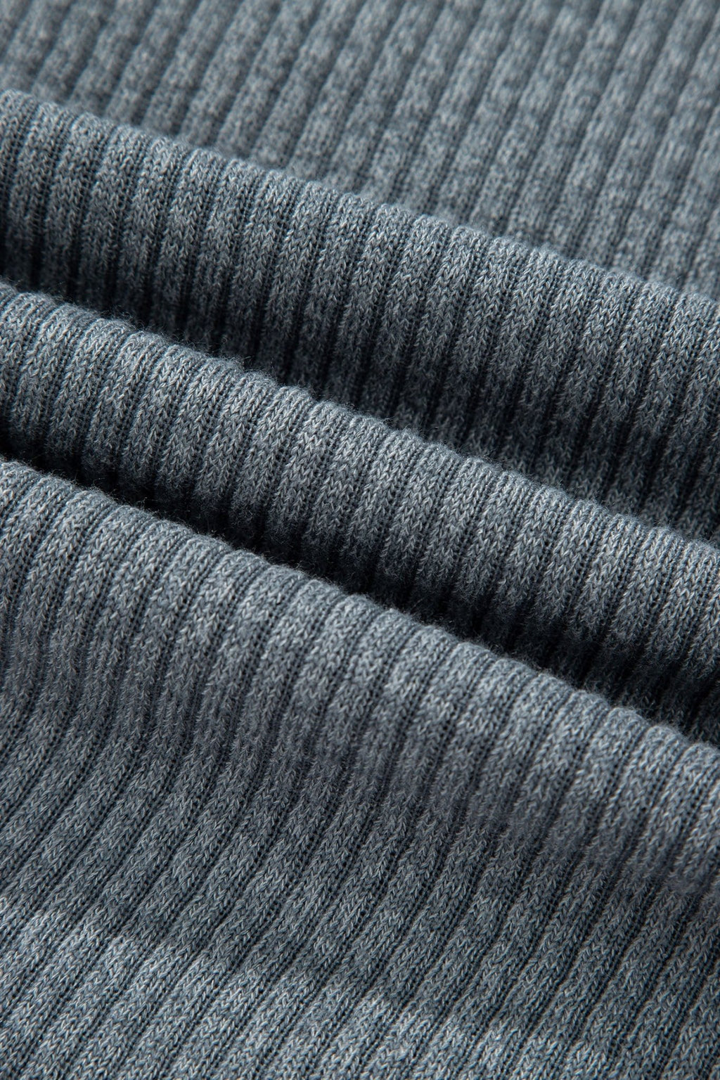Ribbed Knit Flap Pocket Button-Up Shacket - Rooted & Reckless Co.
