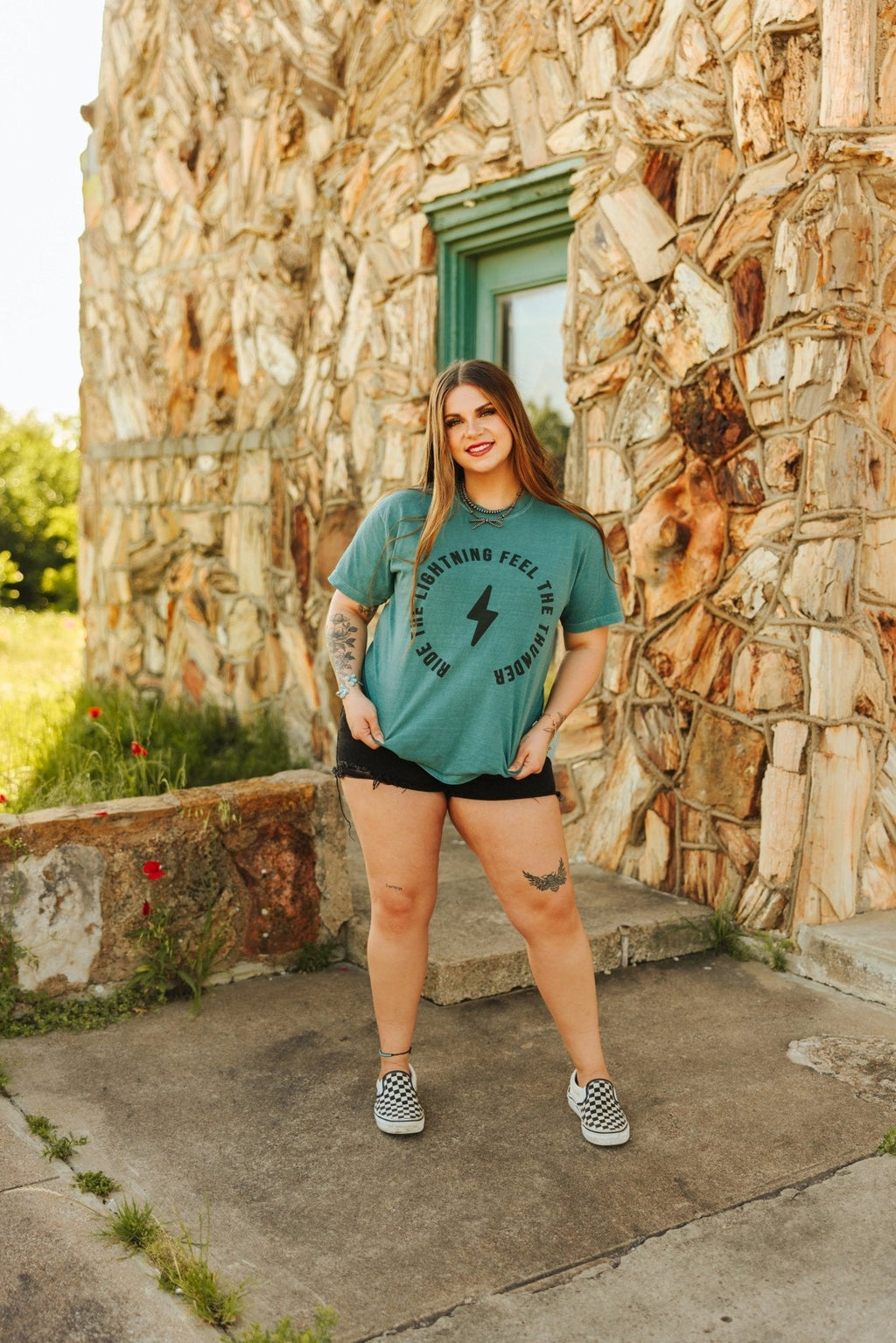 Ride The Lightning Graphic Tee - Rooted & Reckless Co.