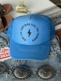 Ride The Lightning Trucker Hat - Rooted & Reckless Co.