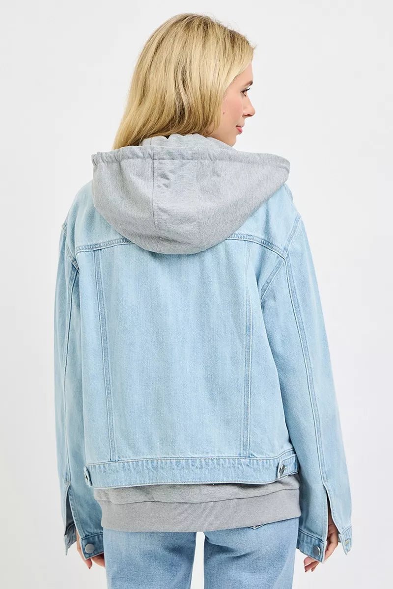 RISEN Oversized Hoodie Jacket - Rooted & Reckless Co.