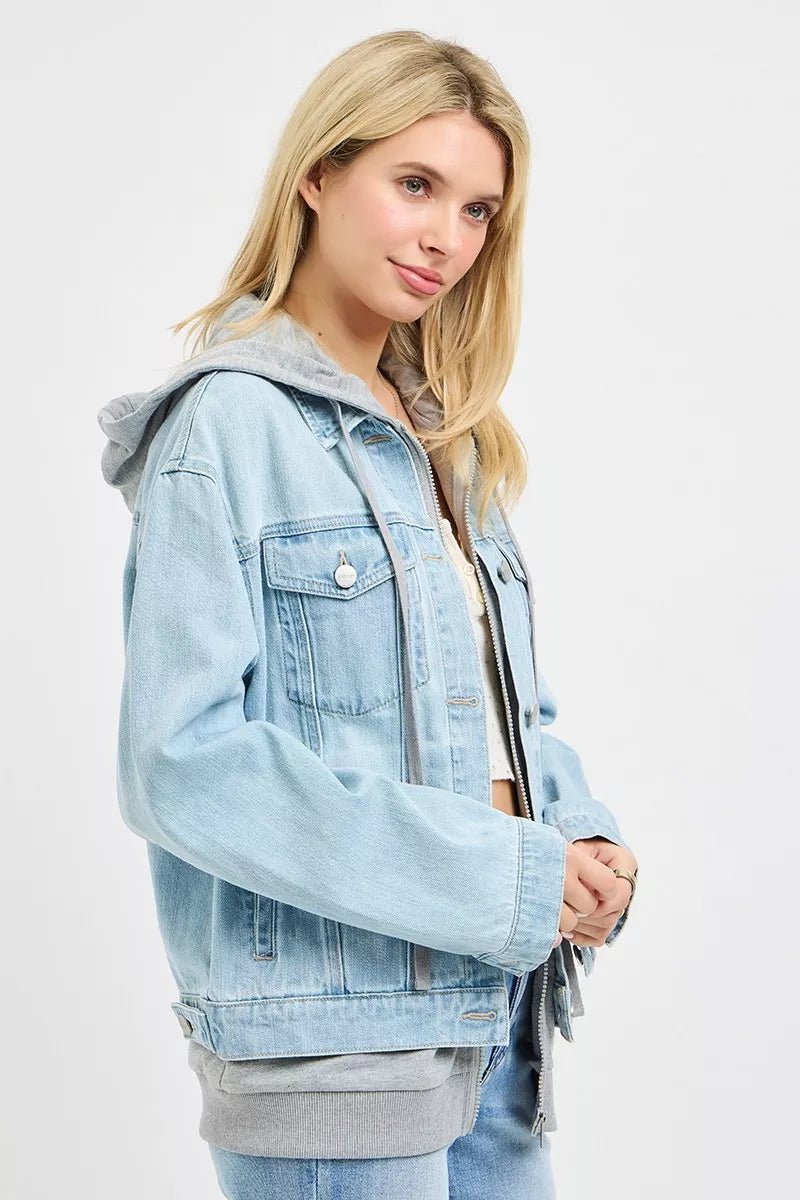 RISEN Oversized Hoodie Jacket - Rooted & Reckless Co.