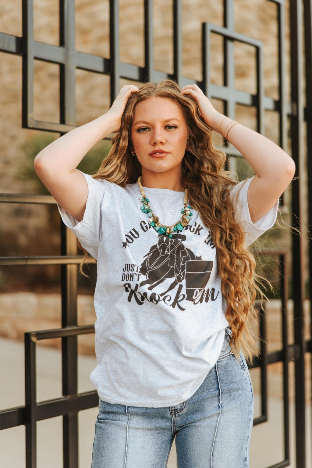 Rock Em Knock Em Graphic Tee - Rooted & Reckless Co.