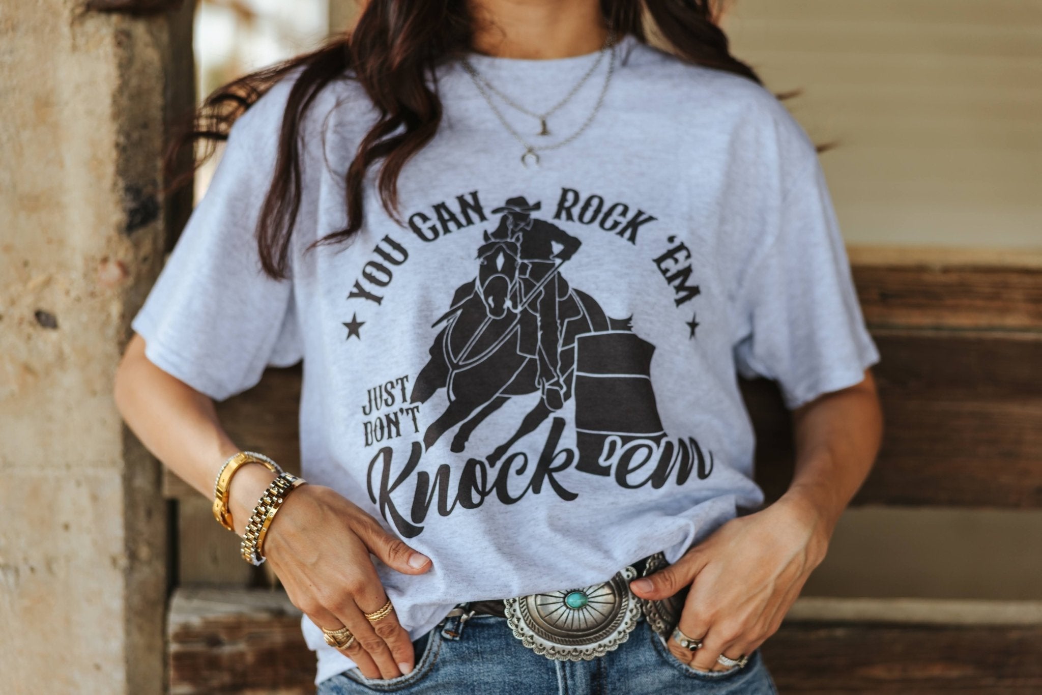 Rock Em Knock Em Graphic Tee - Rooted & Reckless Co.
