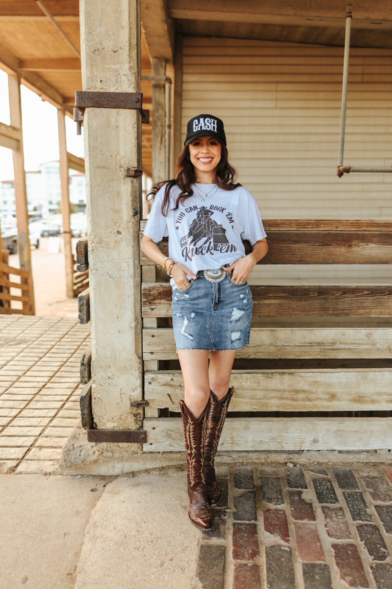 Rock Em Knock Em Graphic Tee - Rooted & Reckless Co.