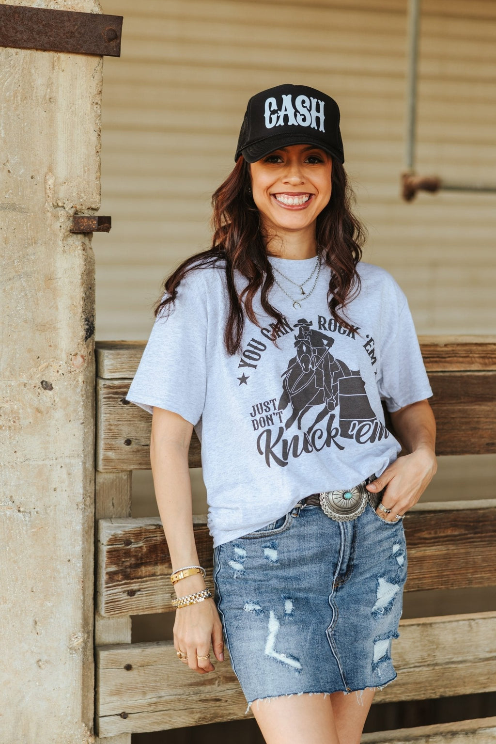 Rock Em Knock Em Graphic Tee - Rooted & Reckless Co.