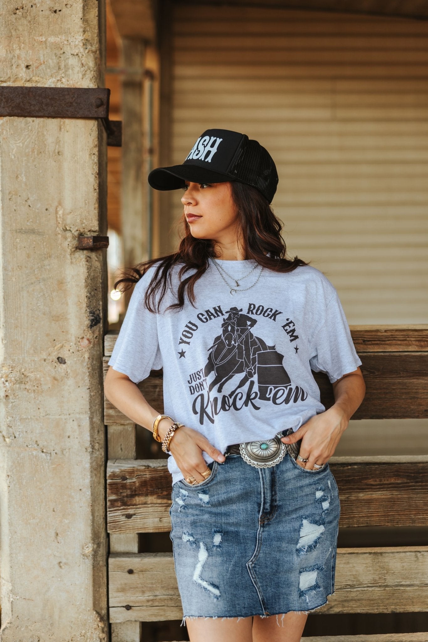 Rock Em Knock Em Graphic Tee - Rooted & Reckless Co.