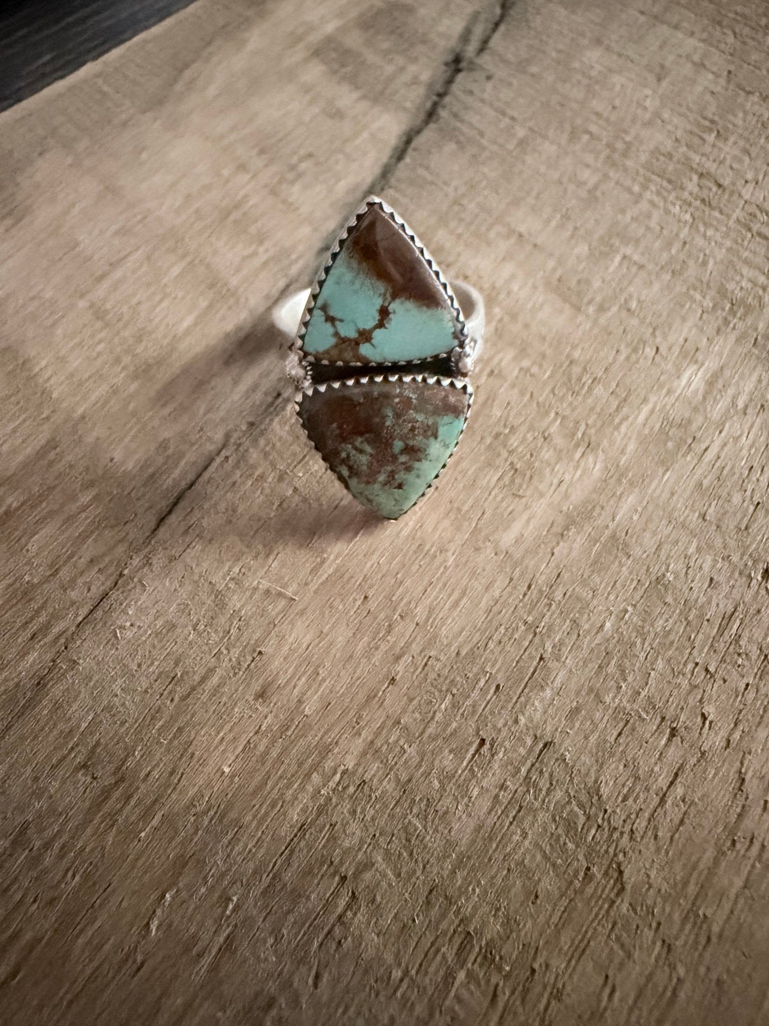 Royston Double Stone Sterling Silver Ring - Rooted & Reckless Co.