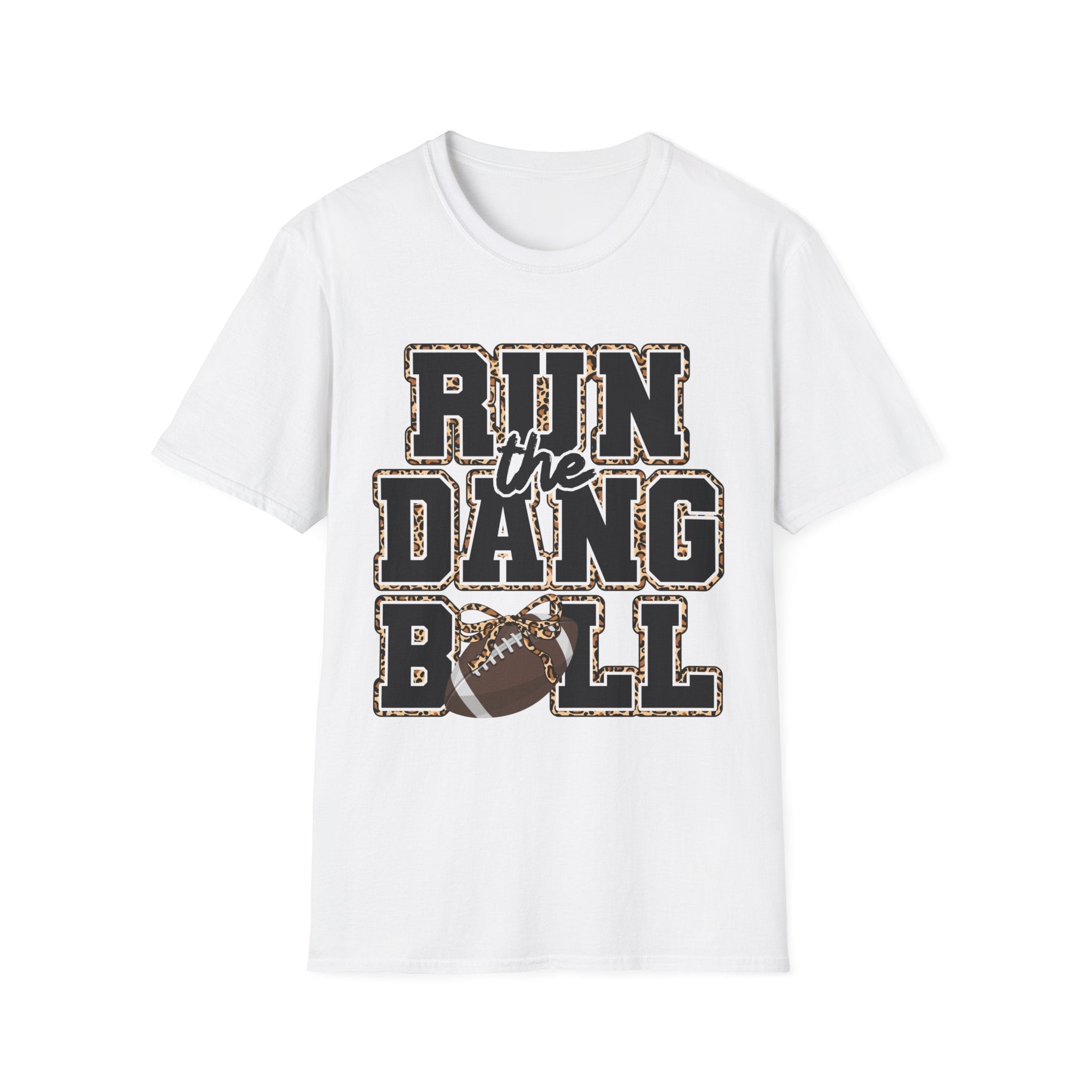 Run the Dang Ball T-Shirt — Vintage Football Fan Tee - Rooted & Reckless Co.
