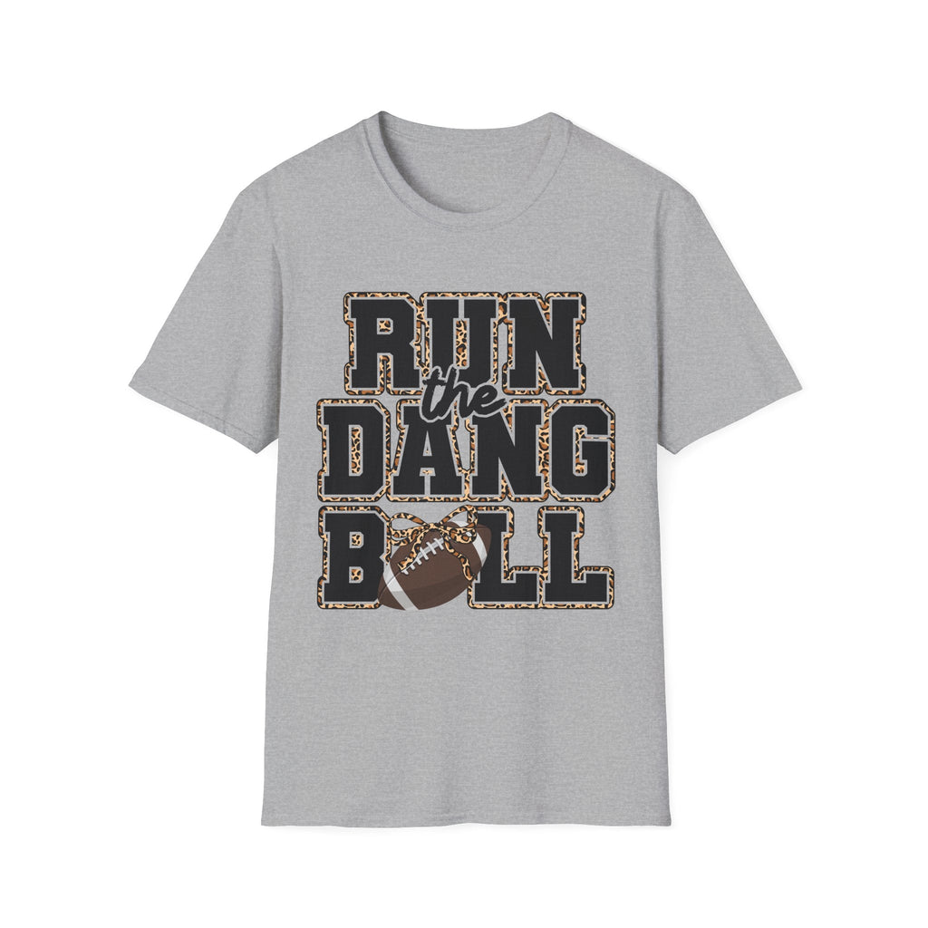 Run the Dang Ball T-Shirt — Vintage Football Fan Tee - Rooted & Reckless Co.