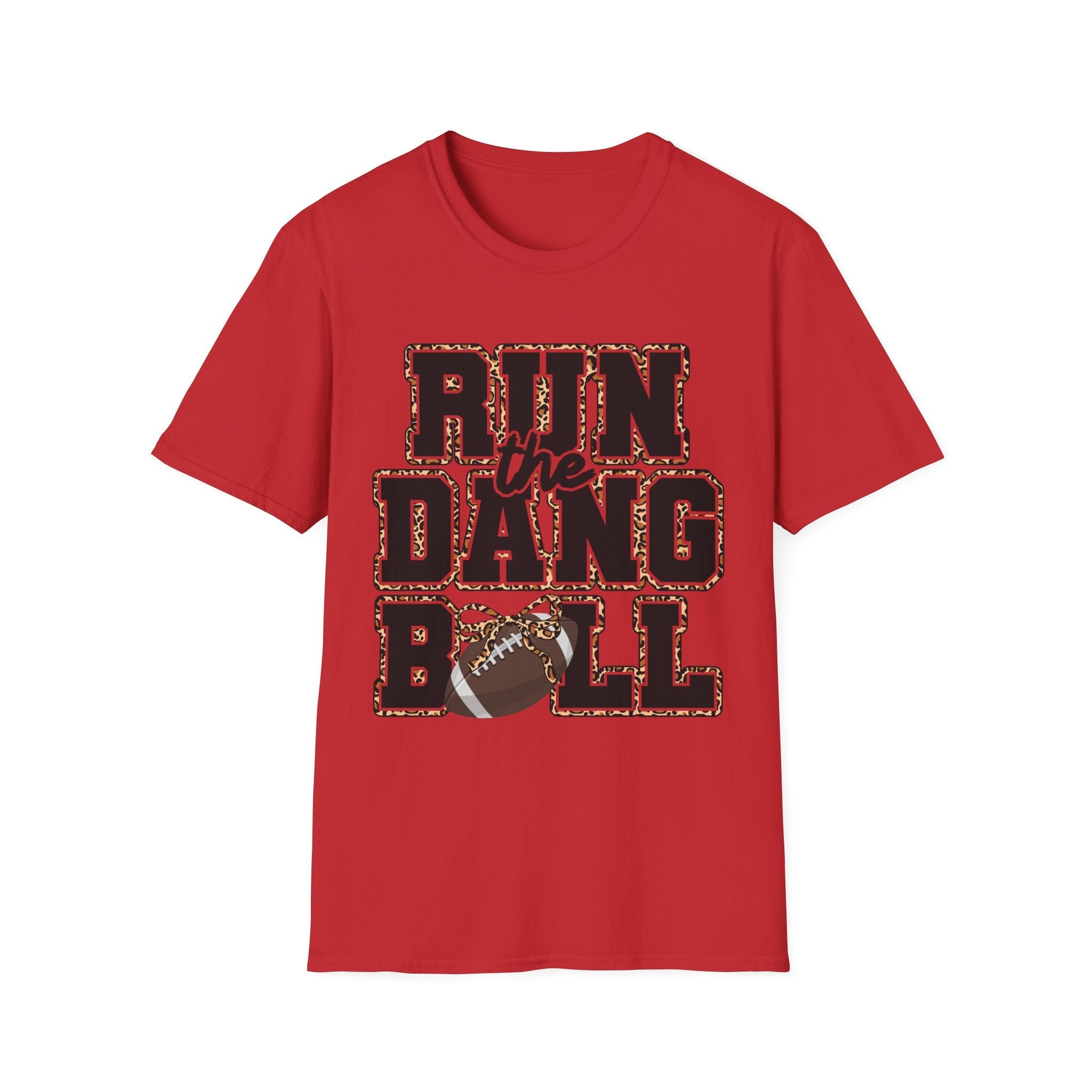 Run the Dang Ball T-Shirt — Vintage Football Fan Tee - Rooted & Reckless Co.