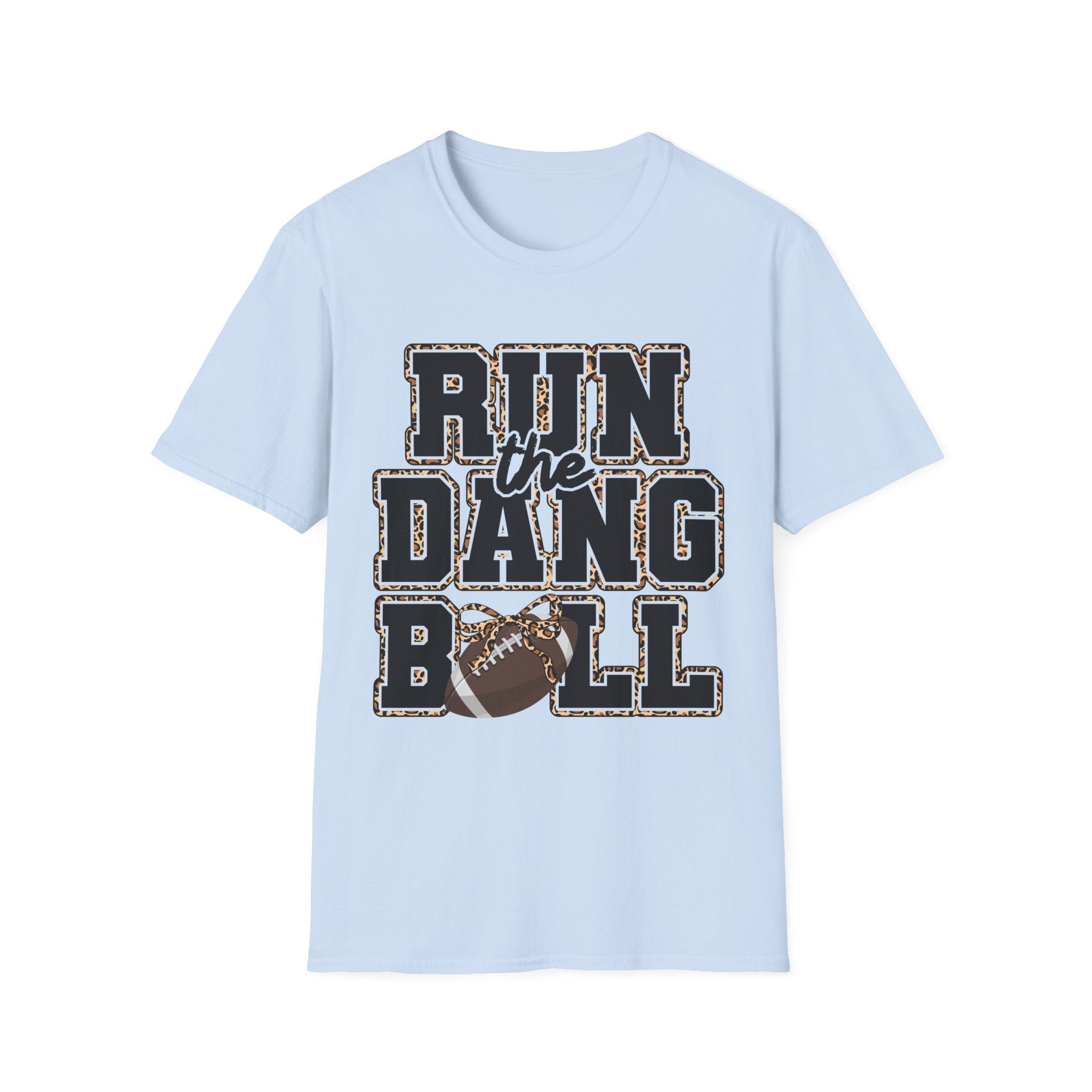 Run the Dang Ball T-Shirt — Vintage Football Fan Tee - Rooted & Reckless Co.