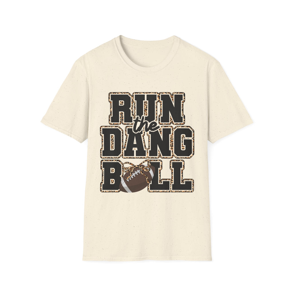 Run the Dang Ball T-Shirt — Vintage Football Fan Tee - Rooted & Reckless Co.