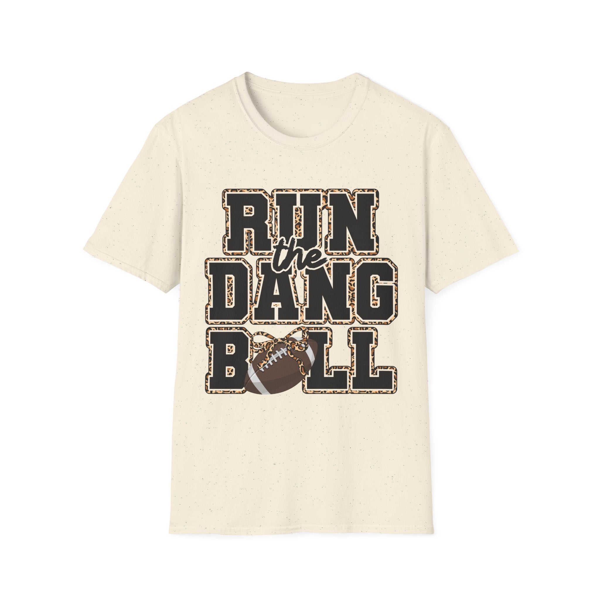 Run the Dang Ball T-Shirt — Vintage Football Fan Tee - Rooted & Reckless Co.