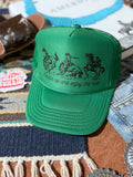 Saddle Up And Enjoy The Ride Trucker Hat - Rooted & Reckless Co.