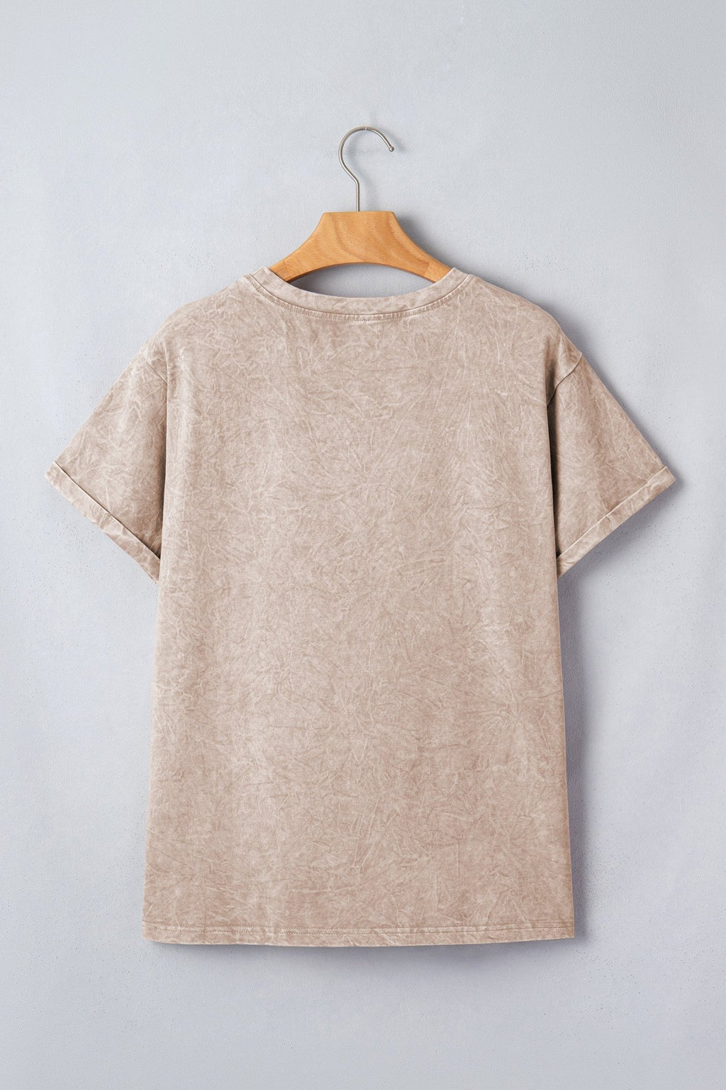 Saved by Grace Embroidered Mineral Wash T-Shirt - Rooted & Reckless Co.