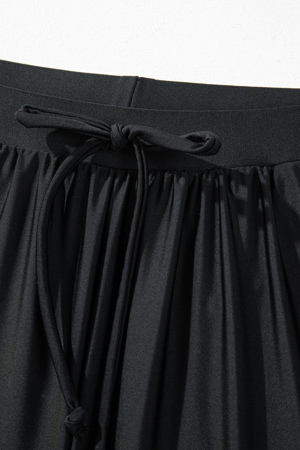Scalloped Trim High Waist Beach Shorts - Rooted & Reckless Co.