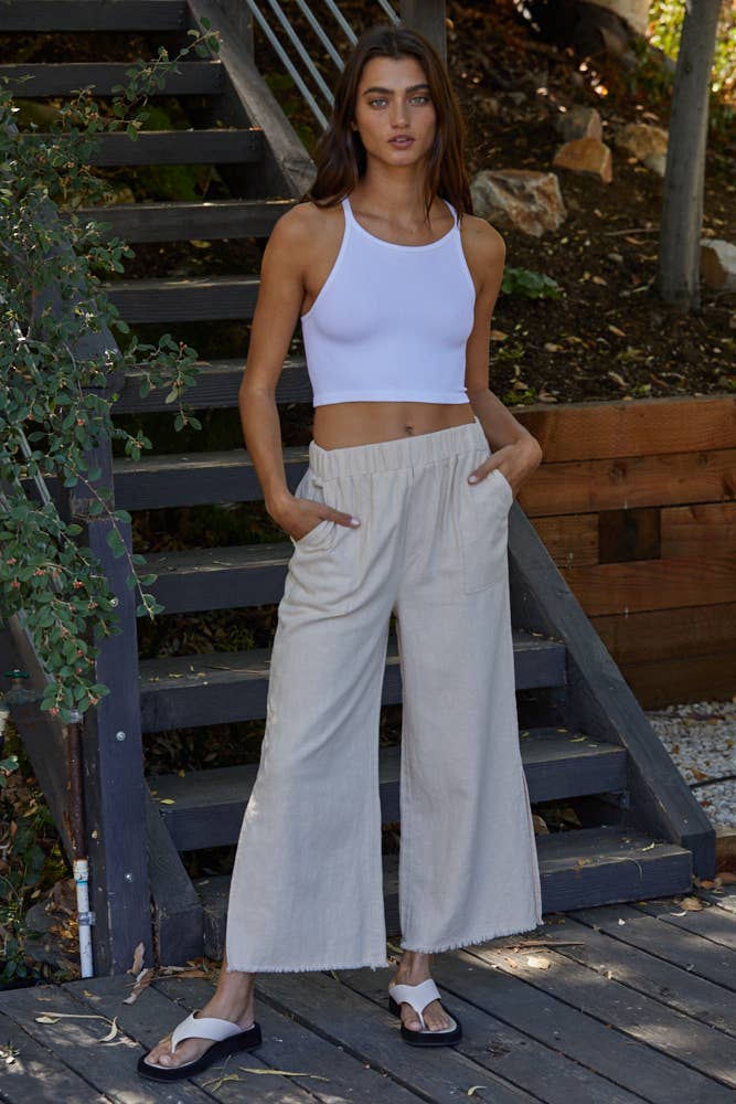 Seamless Sleeveless Halter Neck Tank Top - Rooted & Reckless Co.