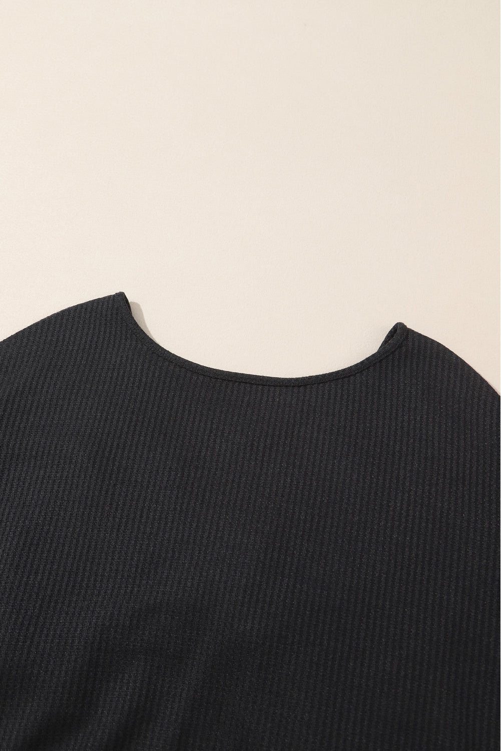 Sequin Patchwork Sleeve Open Back Top - Rooted & Reckless Co.