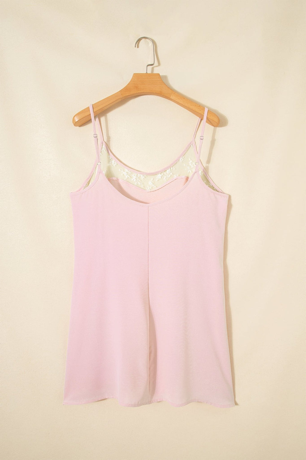 Sheer Lace Patchwork Camisole Nightgown Dress - Rooted & Reckless Co.