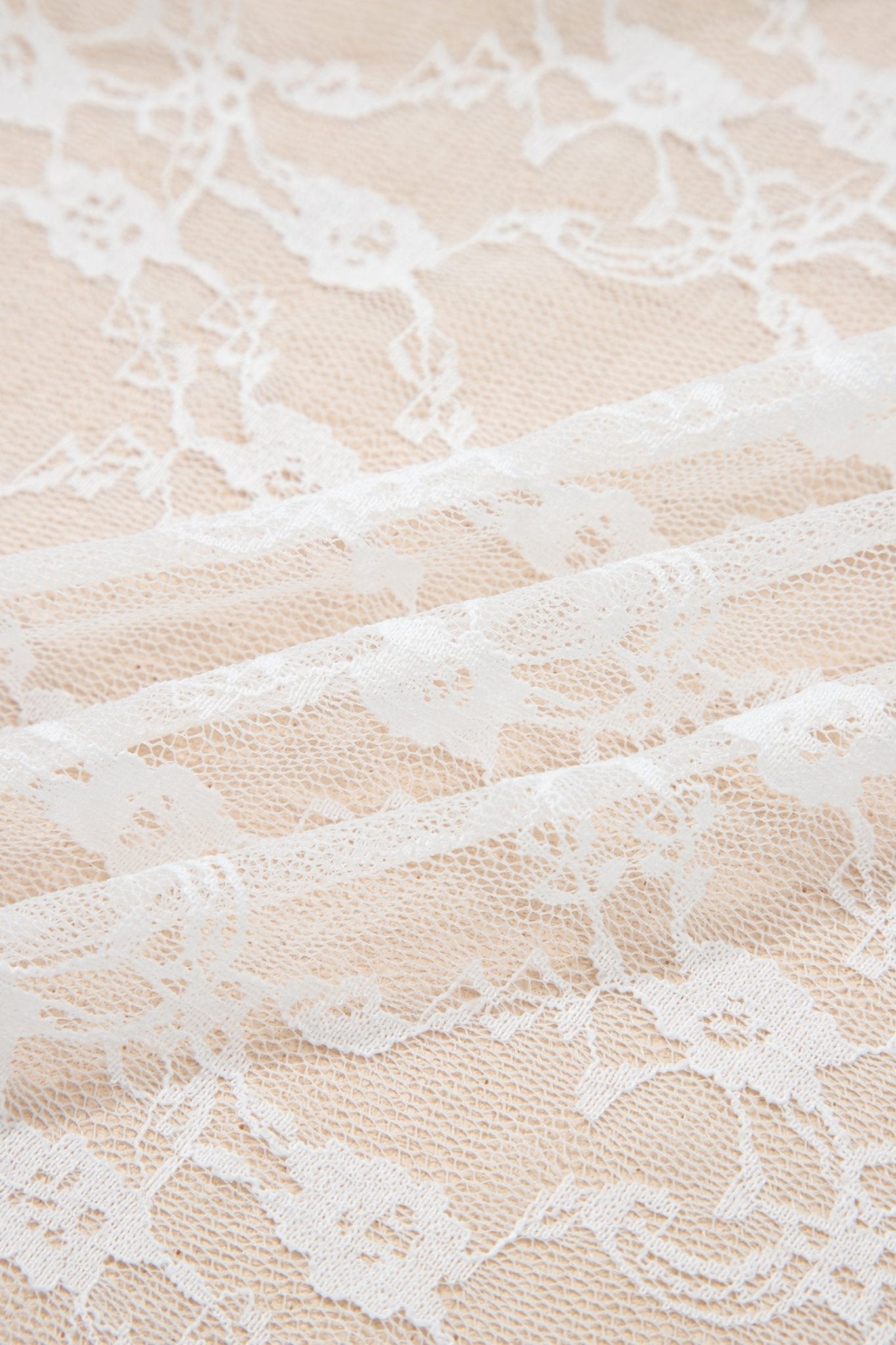 Sheer Lace Ruffle Tiered High-Low Skirt - Rooted & Reckless Co.