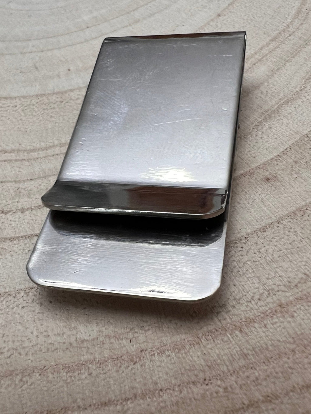 Sherry Nez Zuni Multi-Stone Inlay Money Clip — Sterling Silver & Stainless - Rooted & Reckless Co.