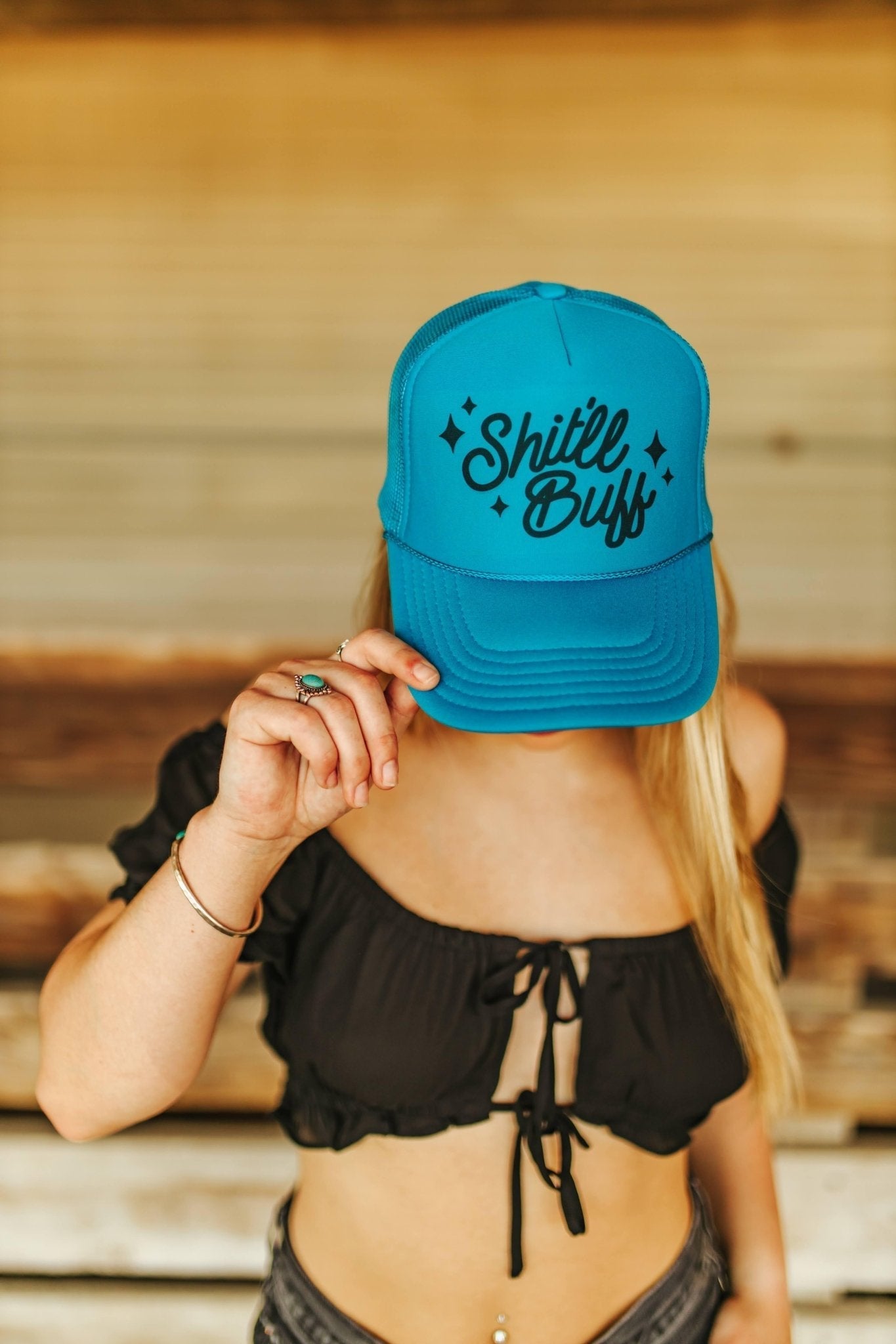 Shit'll Buff Trucker Hat - Rooted & Reckless Co.