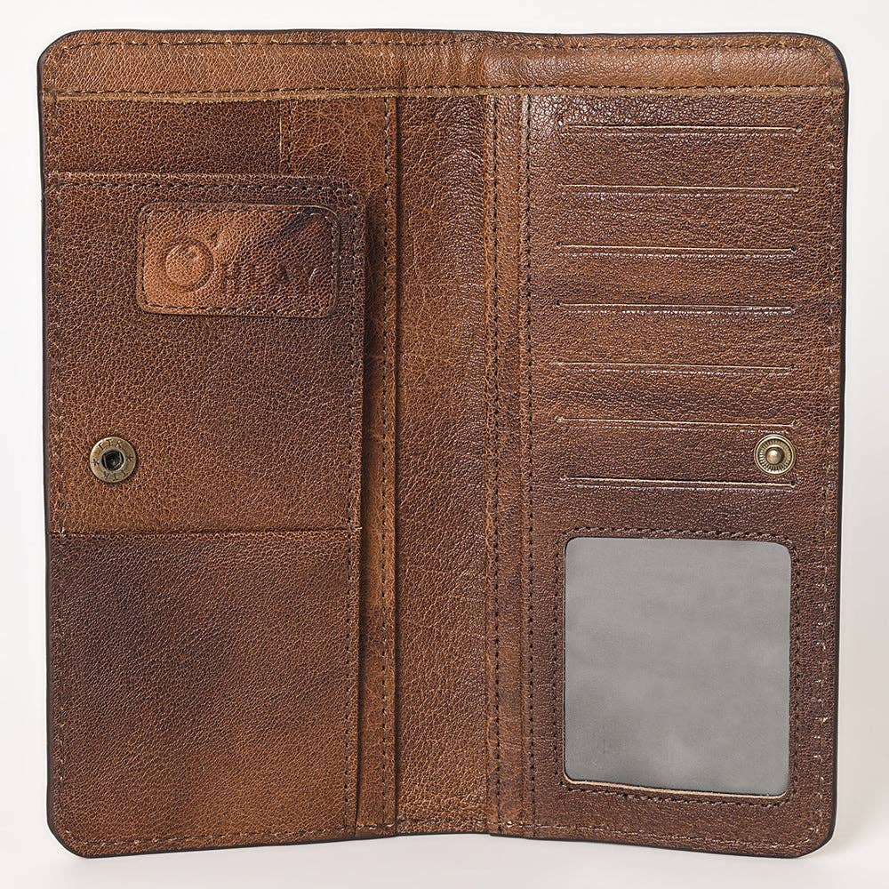 SKBG211 Wallet Genuine Leather women bag western Bag - Rooted & Reckless Co.
