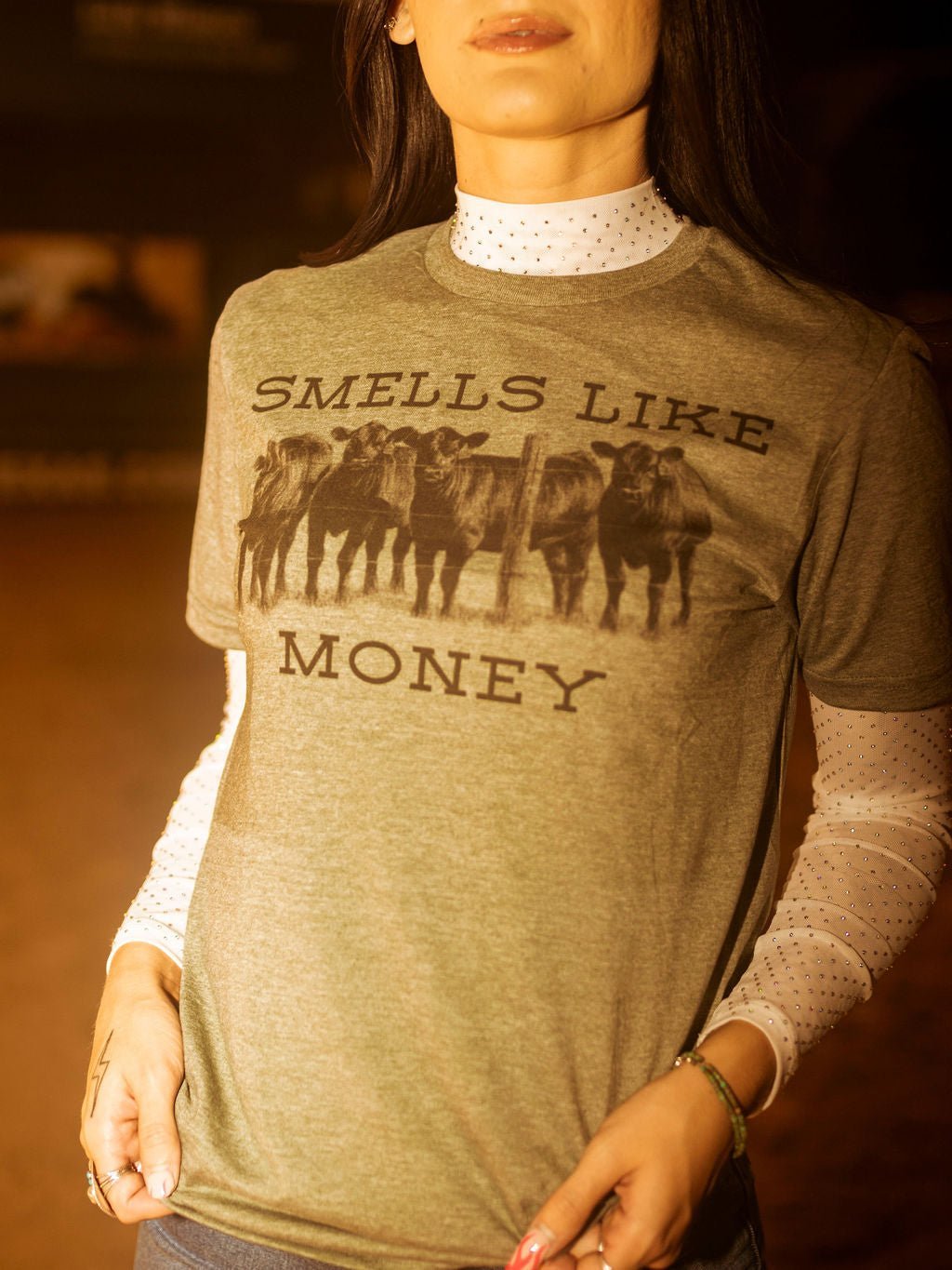 Smells Like Money Graphic Tee - Rooted & Reckless Co.
