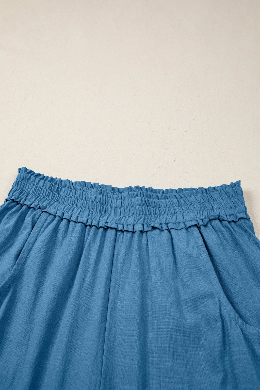 Smocked High Waist Drawstring Pocket Jogger Pants - Rooted & Reckless Co.