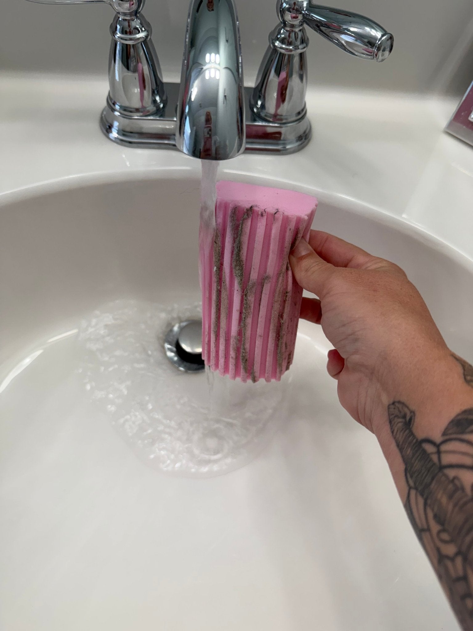 Snatch & Rinse Duster Sponge - Rooted & Reckless Co.