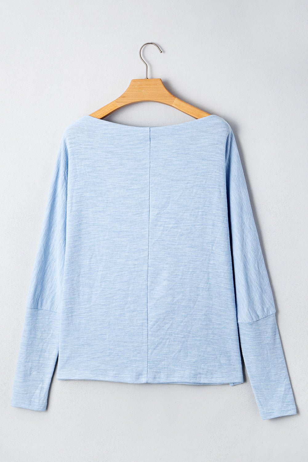 Solid Batwing Long Sleeve Top - Rooted & Reckless Co.