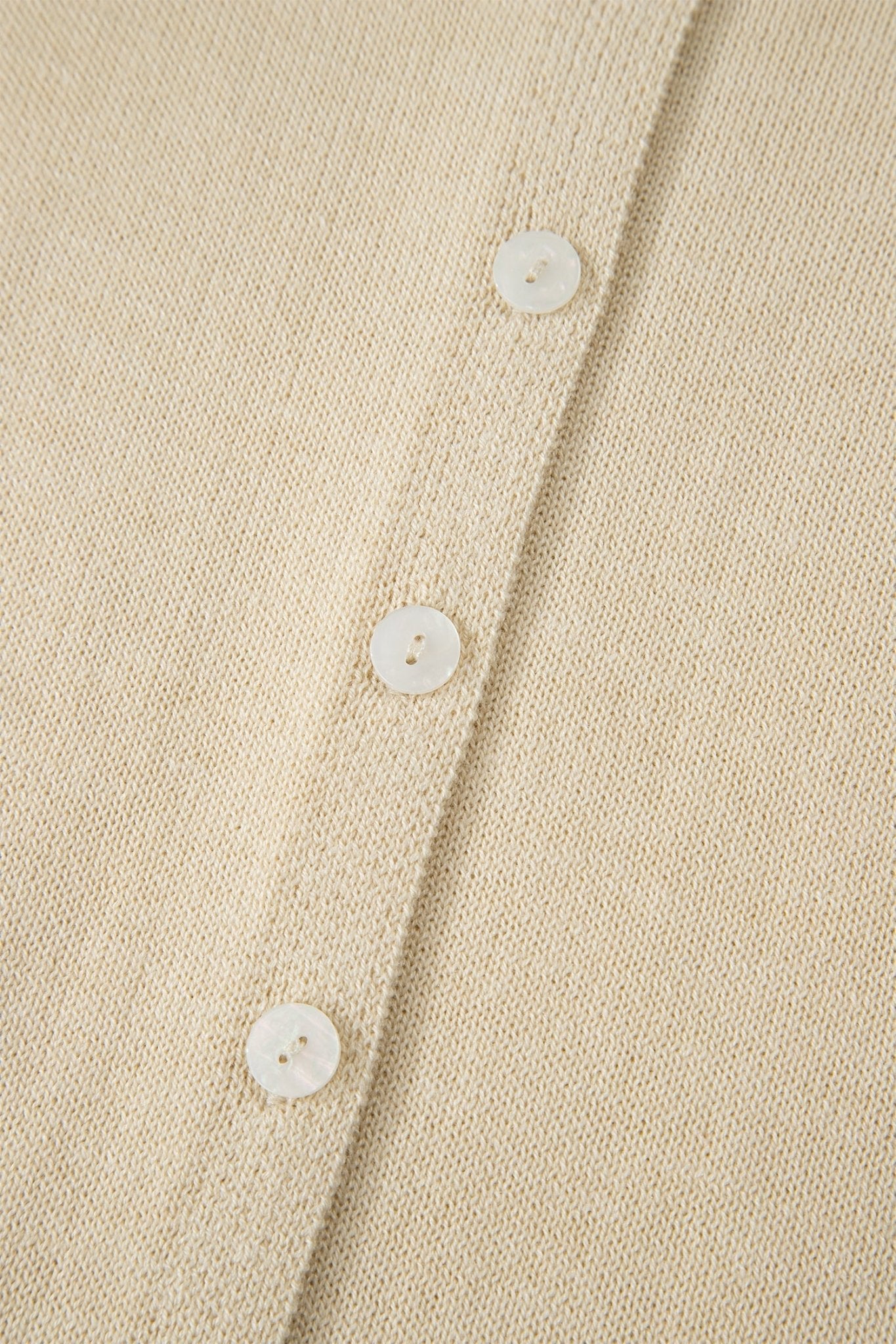 Solid Button-Front Rolled Hem Sweater Top - Rooted & Reckless Co.