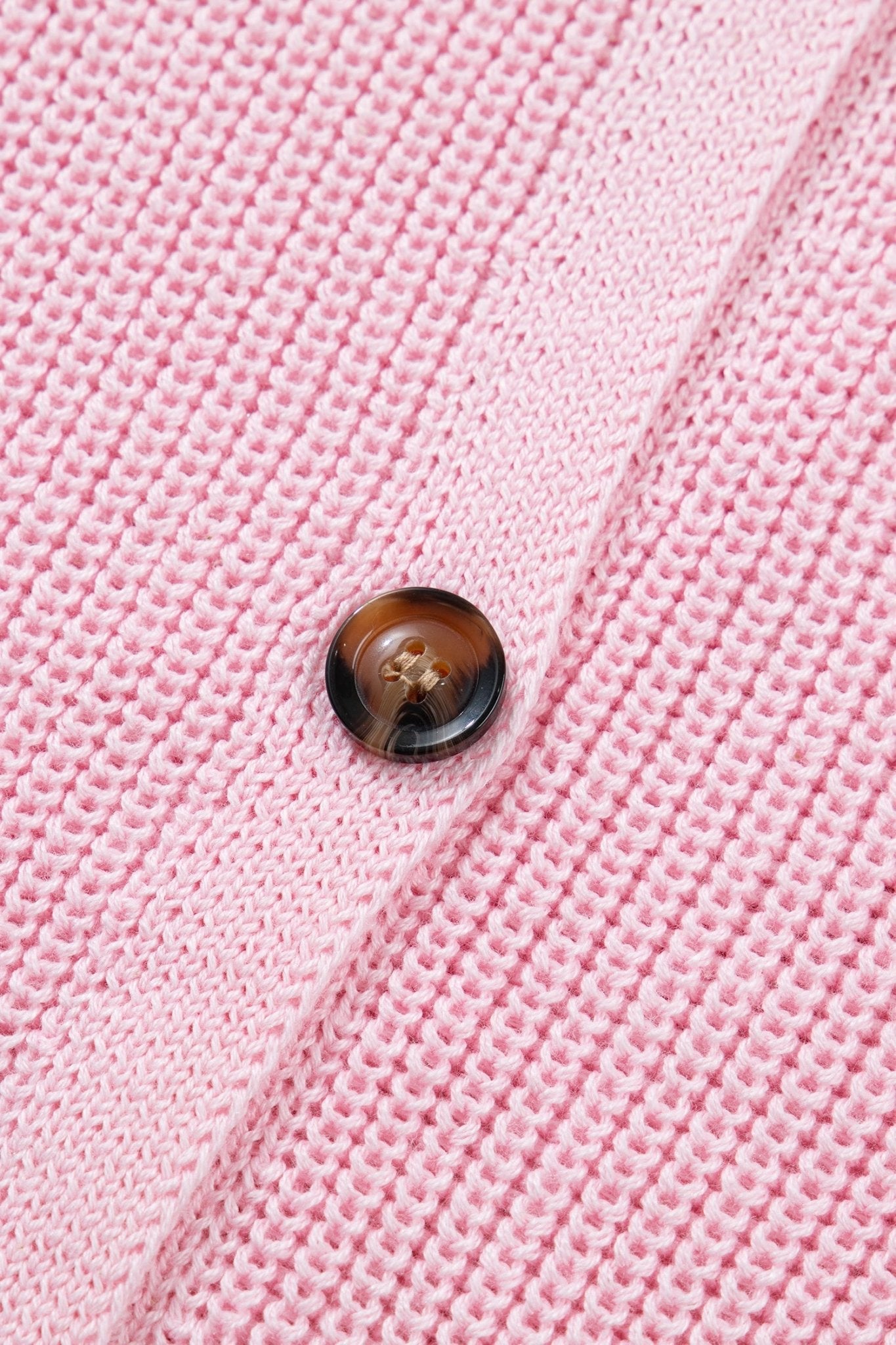 Solid Button Front V-Neck Sweater Knit Vest - Rooted & Reckless Co.
