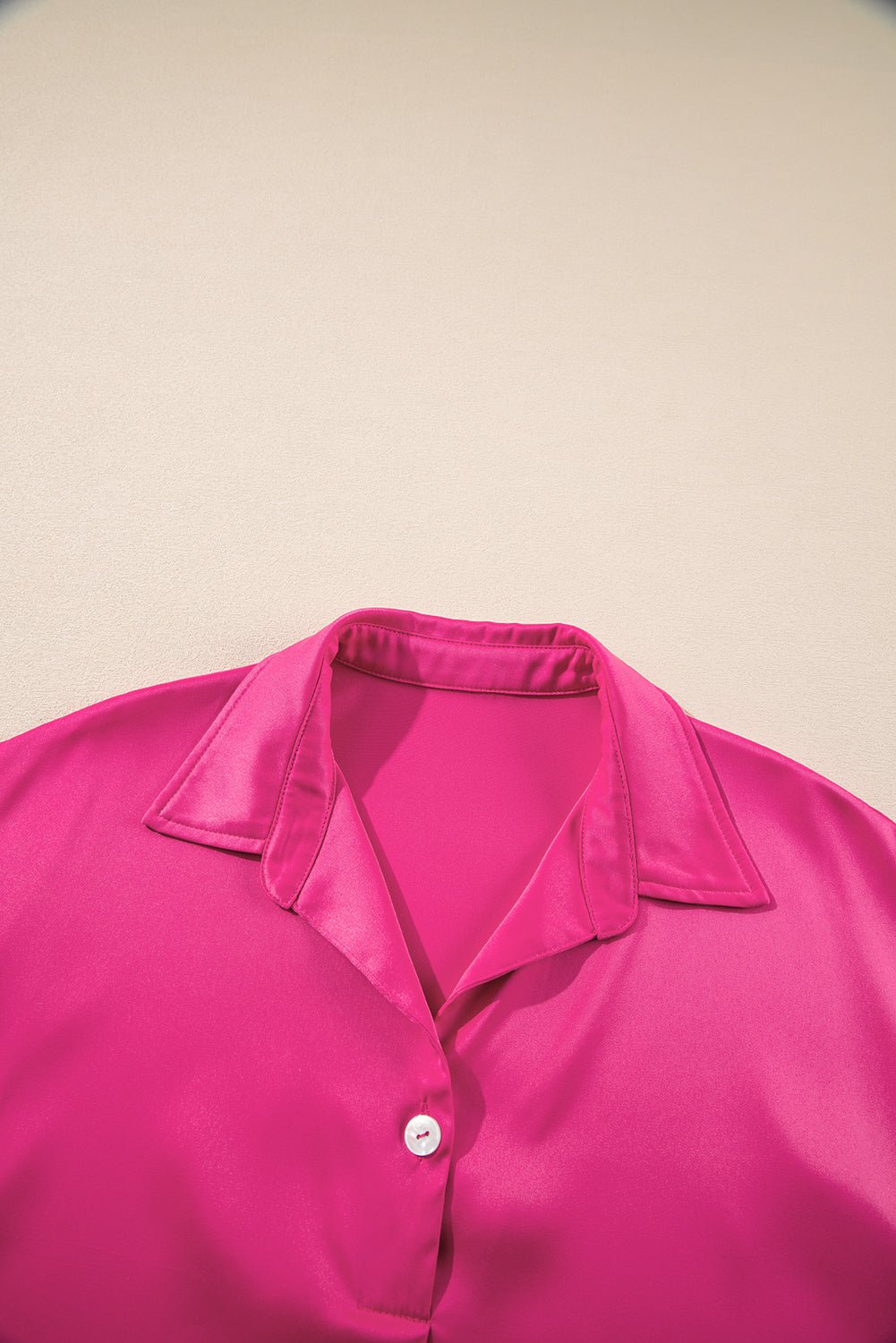 Solid Buttoned Collar T-Shirt Mini Dress - Rooted & Reckless Co.