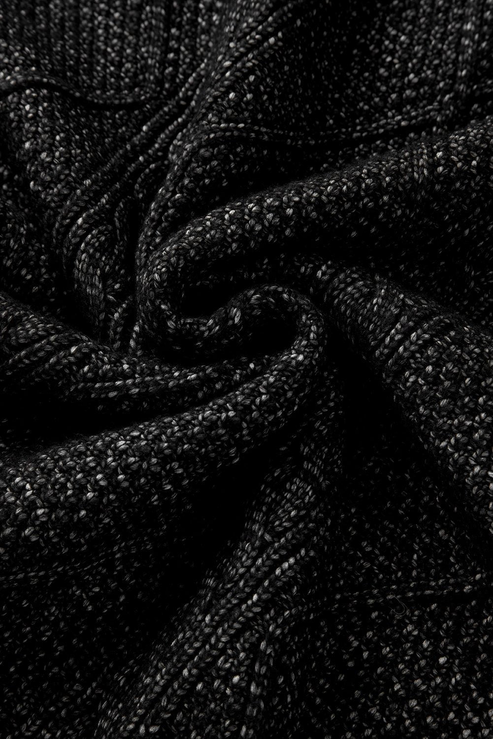 Solid Cable Knit Drop Shoulder Sweater Dress - Rooted & Reckless Co.