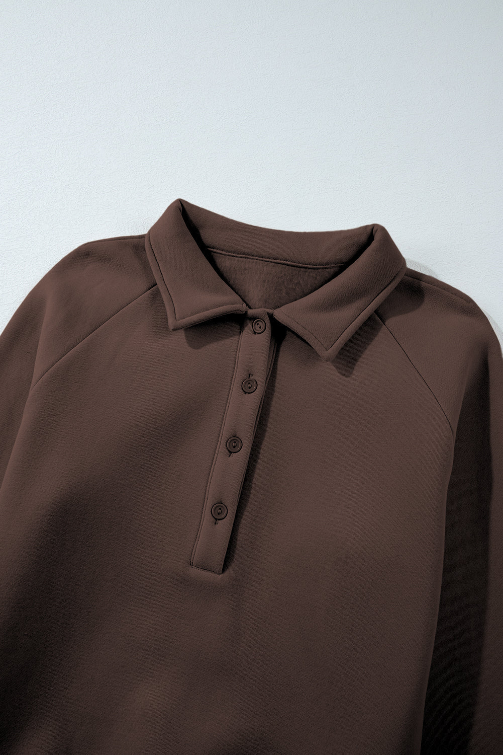 Solid Collared Sweatshirt and Pants Set - Rooted & Reckless Co.