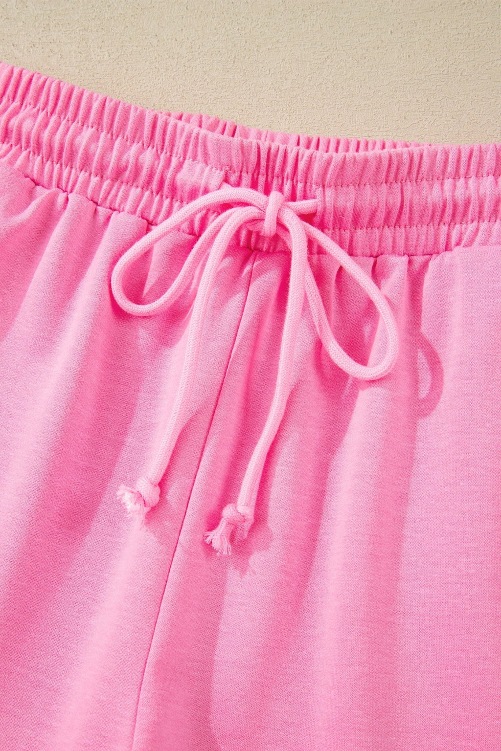 Solid Collared V-Neck Tee & Drawstring Shorts Set - Rooted & Reckless Co.