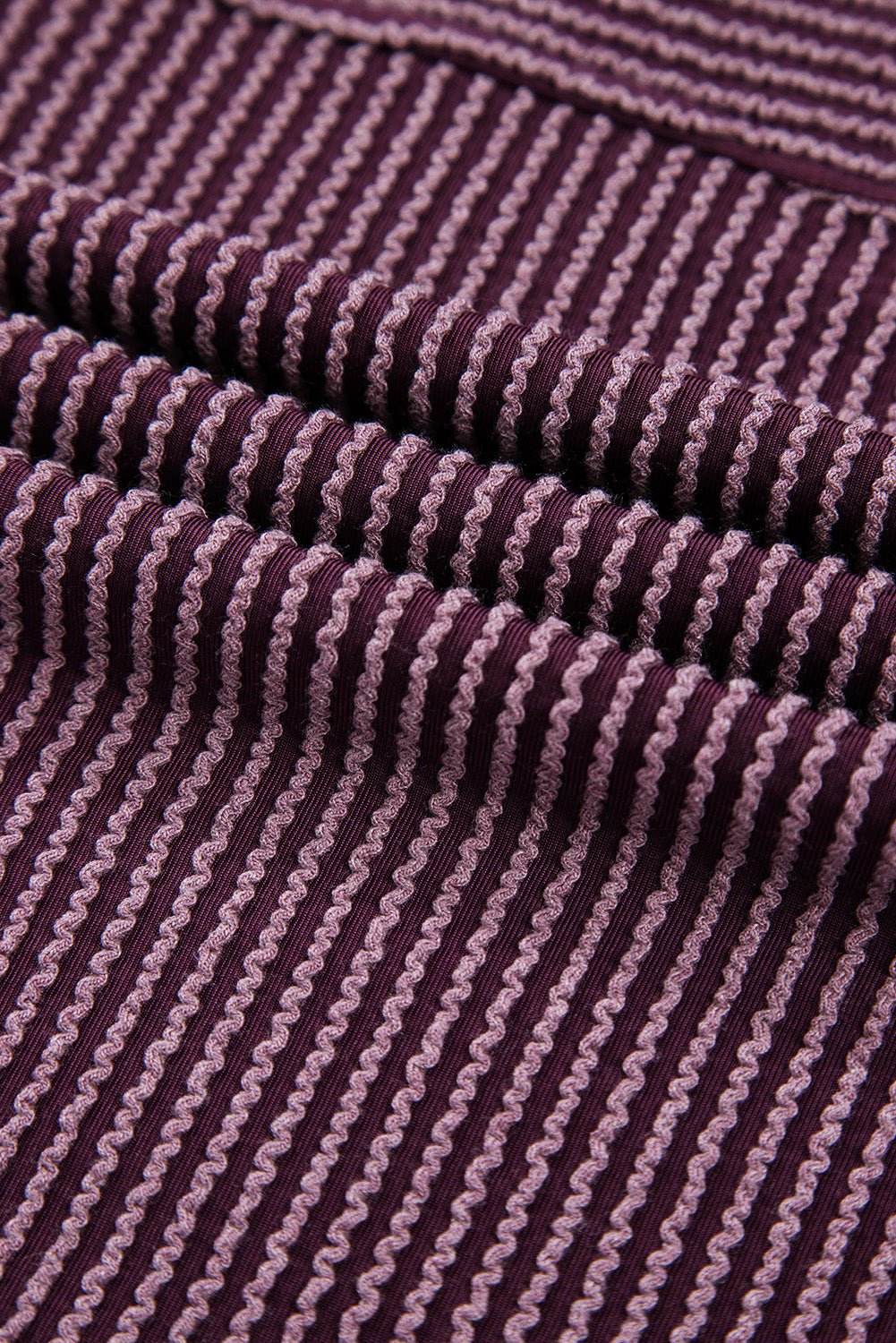Solid Corded Knit Mock Neck T-Shirt - Rooted & Reckless Co.