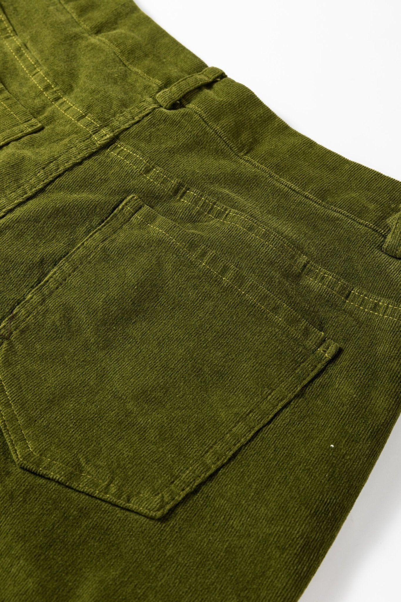 Solid Corduroy High Waist Wide Leg Pants - Rooted & Reckless Co.