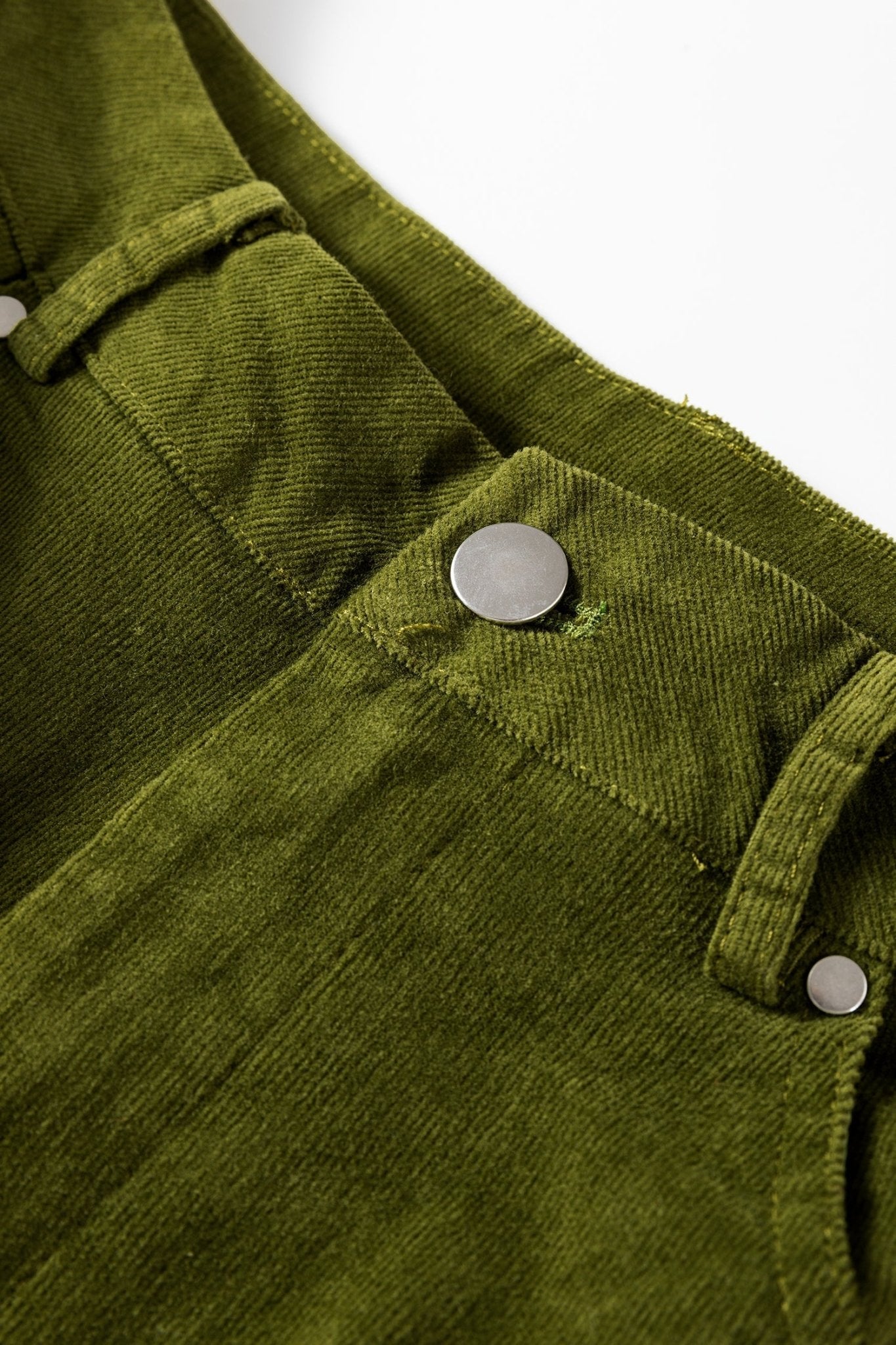 Solid Corduroy High Waist Wide Leg Pants - Rooted & Reckless Co.