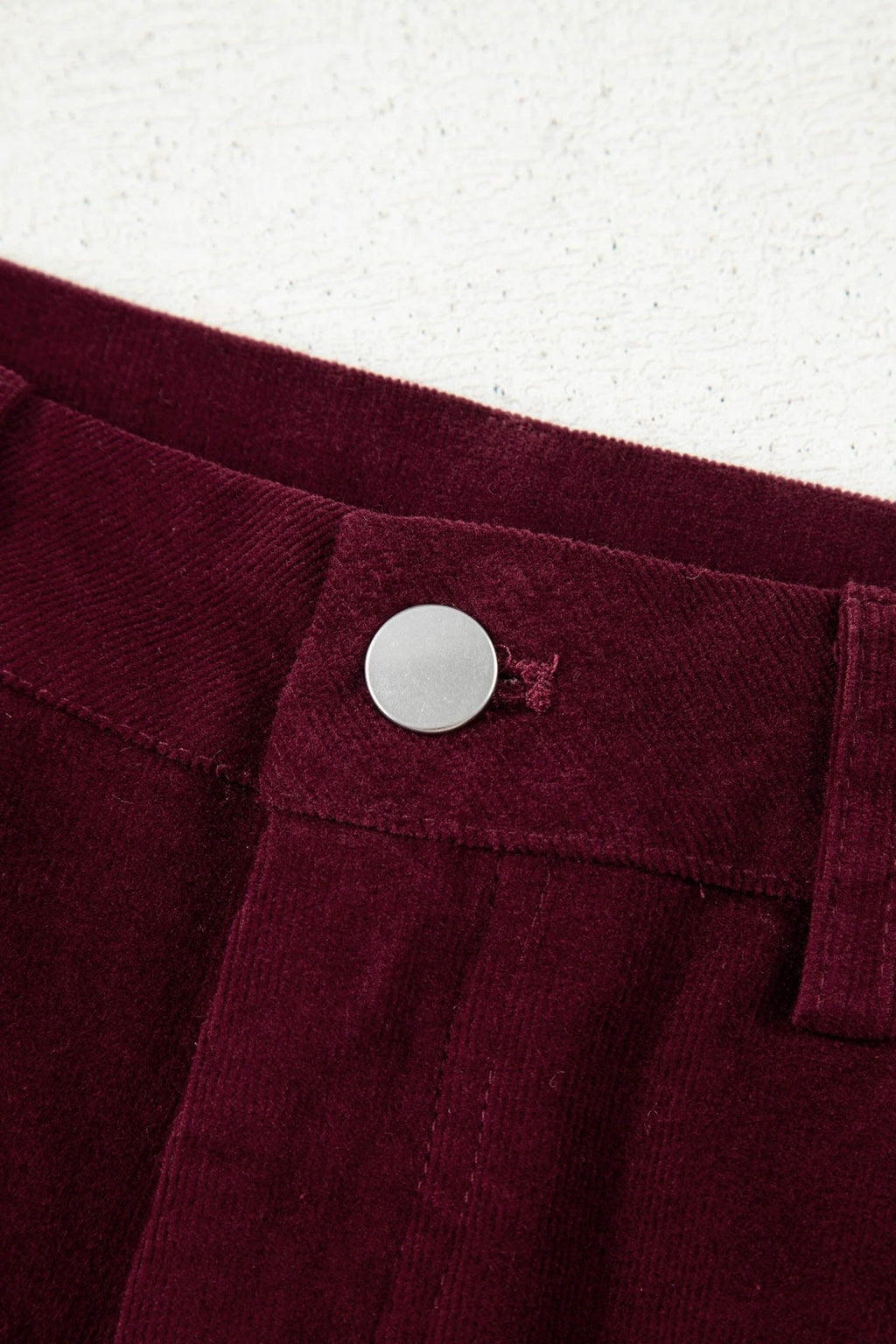 Solid Corduroy High Waist Wide Leg Pants - Rooted & Reckless Co.