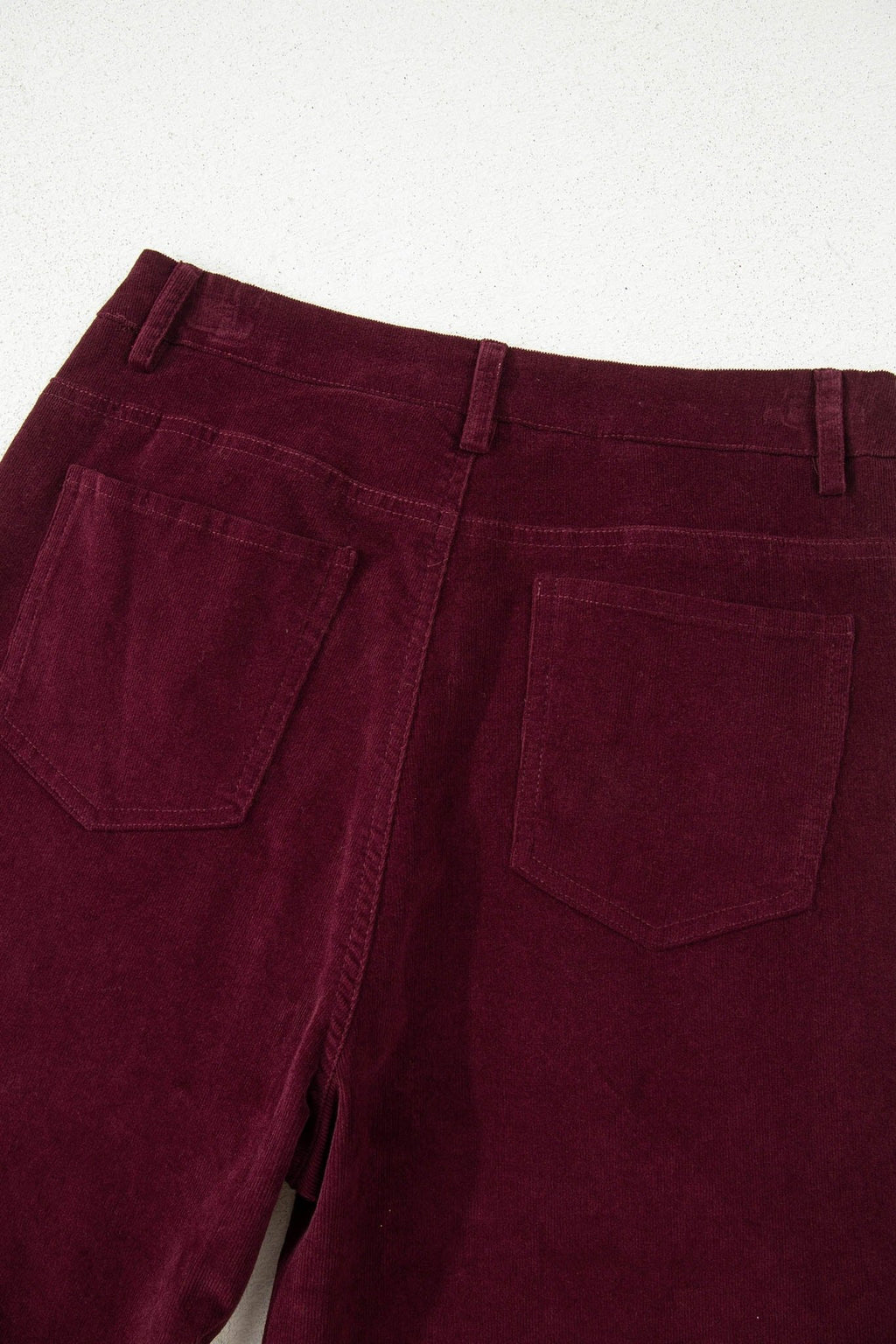 Solid Corduroy High Waist Wide Leg Pants - Rooted & Reckless Co.