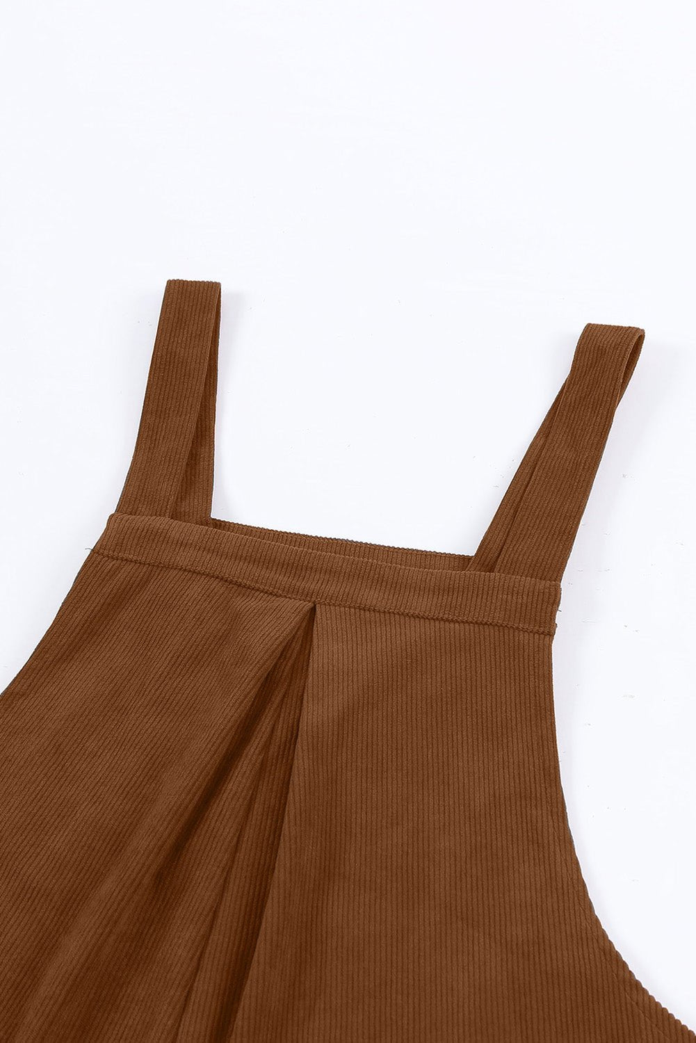 Solid Corduroy Wide Leg Bib Overalls - Rooted & Reckless Co.