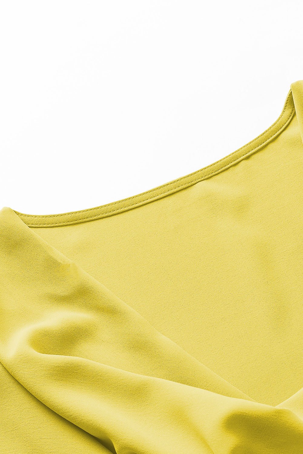Solid Cowl Neck Draped 3/4 Sleeve Blouse - Rooted & Reckless Co.