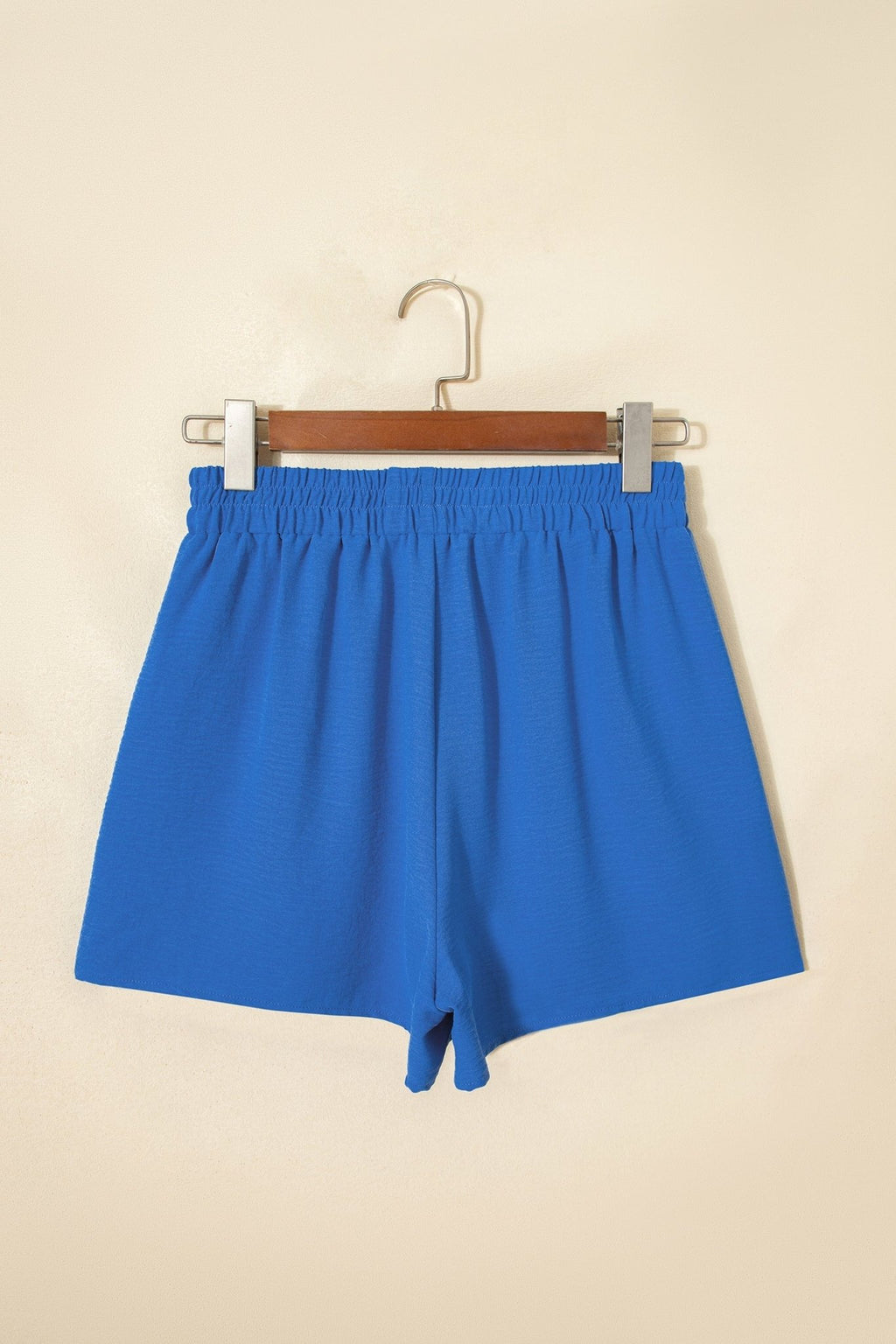 Solid Crinkle Textured Elastic Waist Skort - Rooted & Reckless Co.
