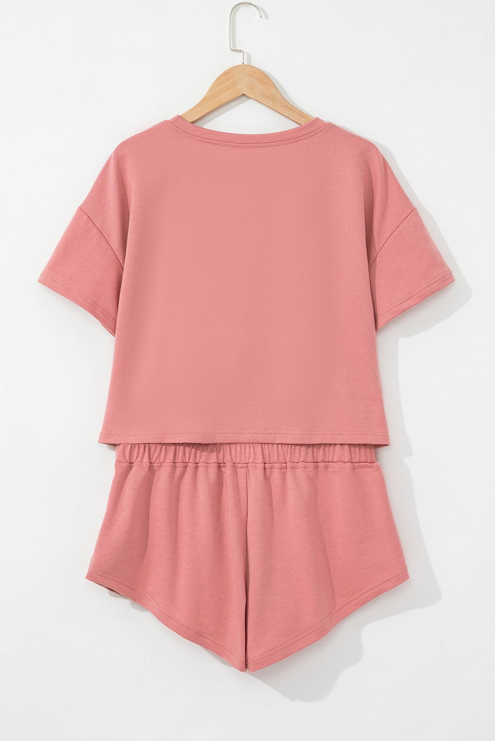 Solid Cropped Tee & Ruffle High Waist Skort Set - Rooted & Reckless Co.