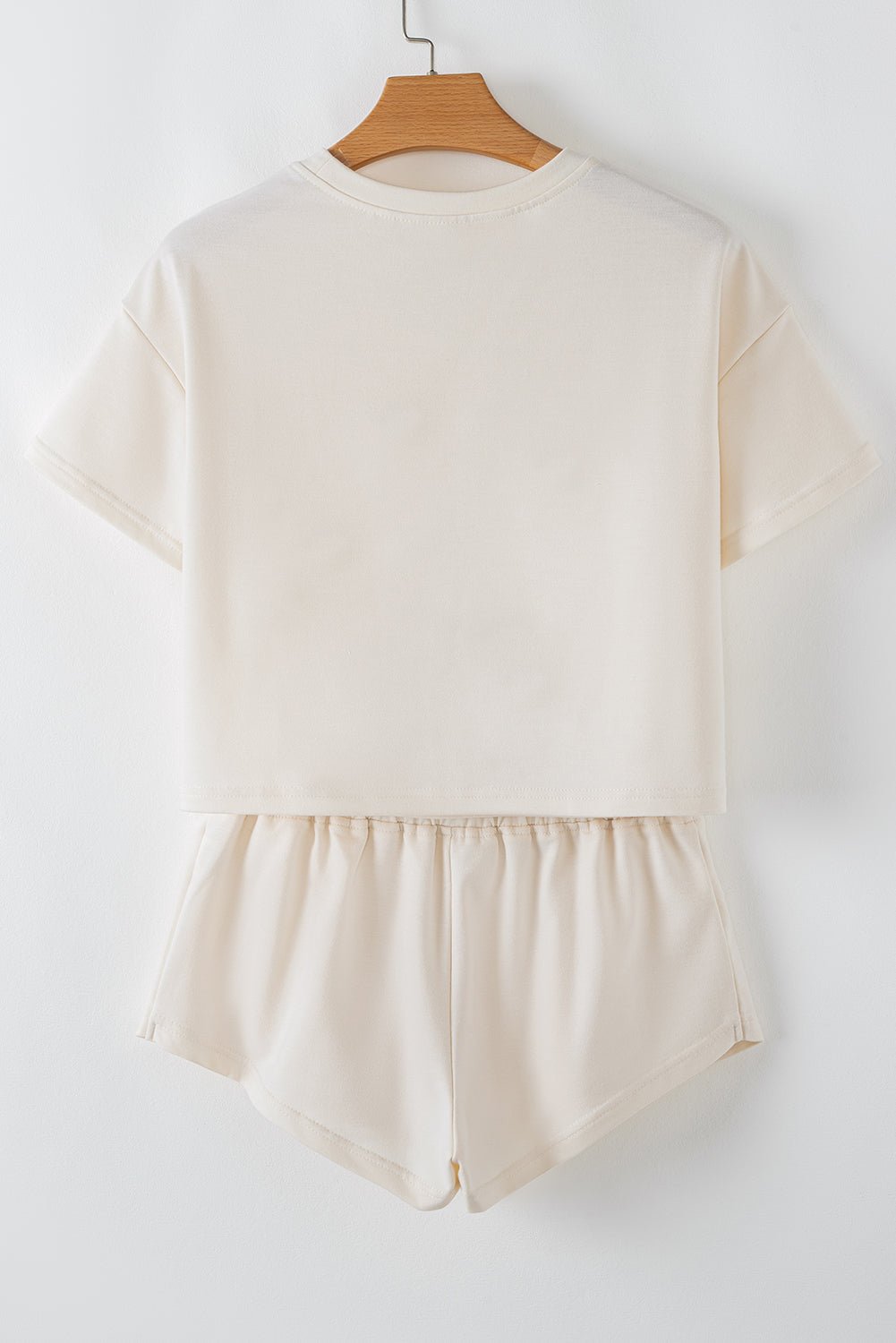 Solid Cropped Tee & Ruffle High Waist Skort Set - Rooted & Reckless Co.