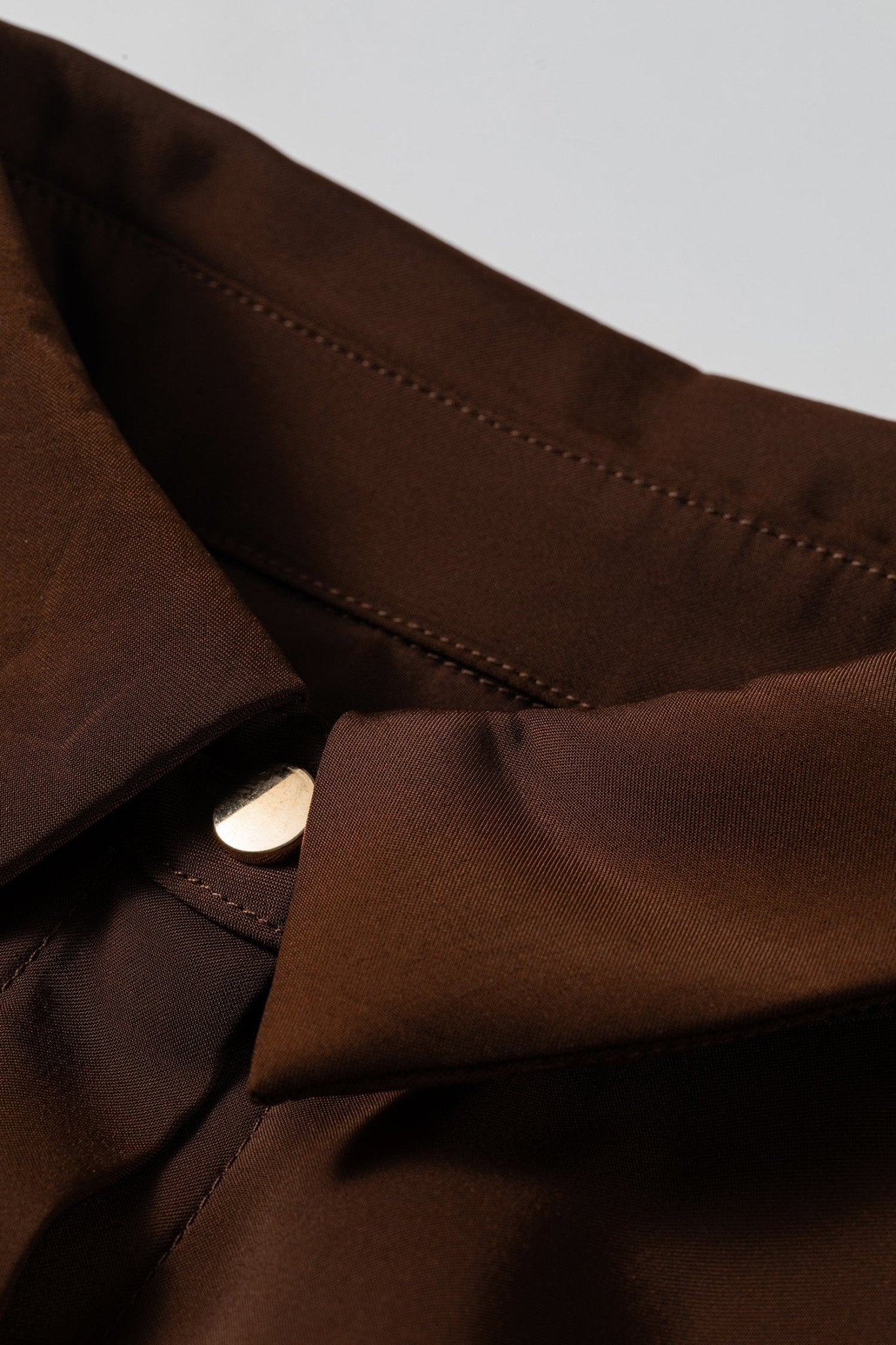 Solid Decorative Button Up Long Sleeve Shirt - Rooted & Reckless Co.