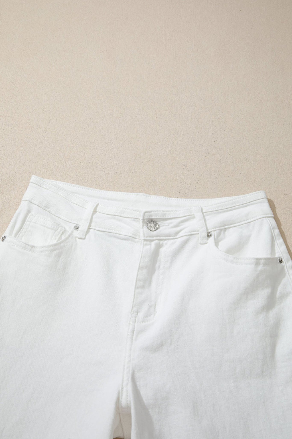 Solid Denim High Waist Wide Leg Jeans - Rooted & Reckless Co.